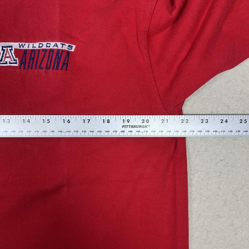 Vintage Starter Arizona Wildcats Shirt Mens Medium Red College 90s Graphic Tee - Picture 6 of 8